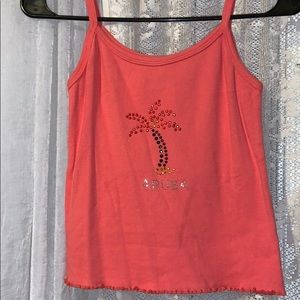 peach ish color crop top